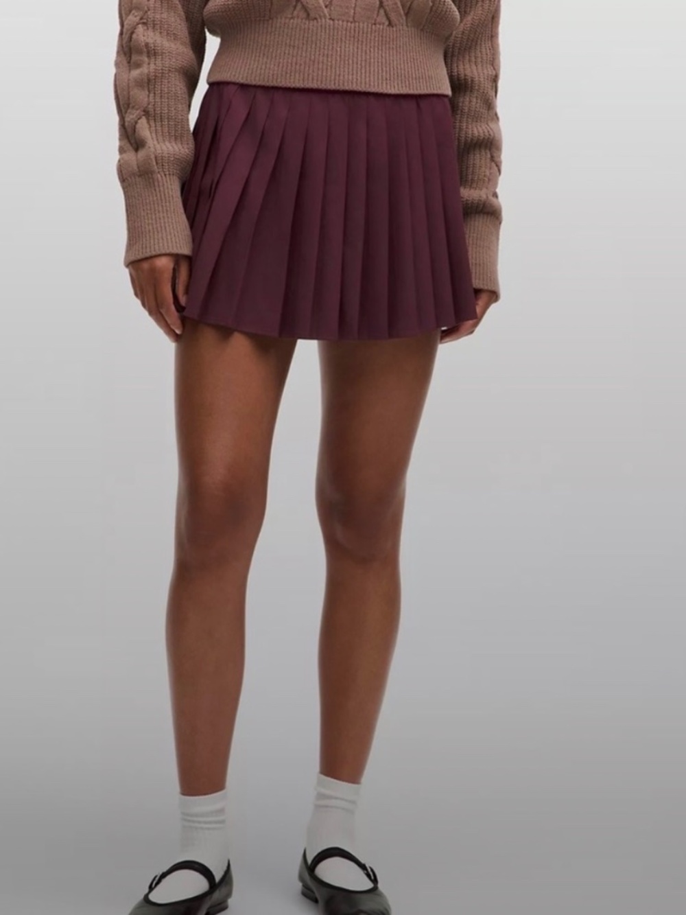 Lululemon High Rise Pleated Tennis Skirt - Picture 2 of 2